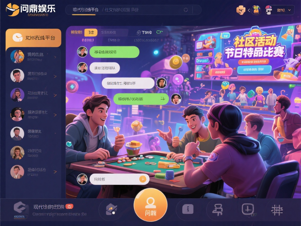 探寻问鼎娱乐同类型平台的独特魅力与多样玩法 (探寻问鼎娱乐同类型平台的独特魅力与多样化玩法体验) 现代在线娱乐平台的一个显著特点是社交功能的不断强化