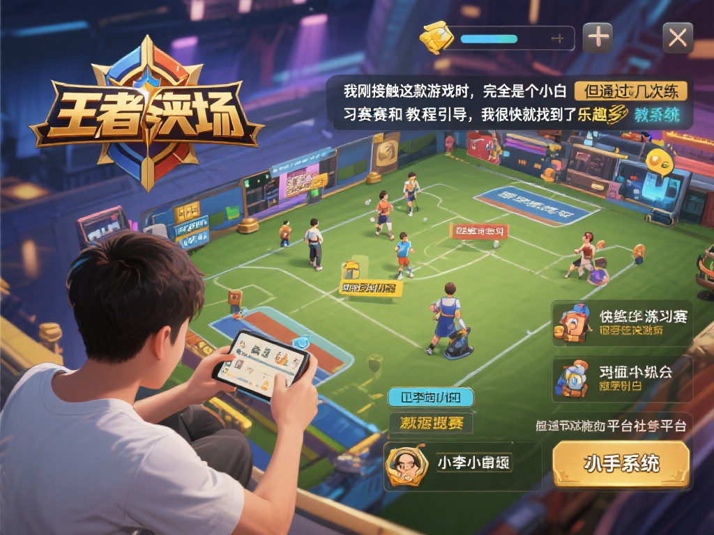 更值得一提的是，*《王者竞技场》*不仅适合硬核玩家